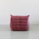 Driver "Togo" microfiber rose designed by Michel Ducaroy 1973