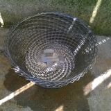 Silver metal trash