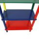 Pierre Sala Rack Colorful Children's Cupboard Pencils 80s Bookcase