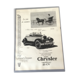 Vintage advertising to be framed