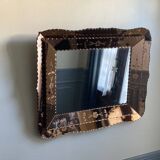 1940s smoked mirror with glazing bars