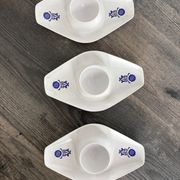 Vintage Kayser West Germany egg cup trio