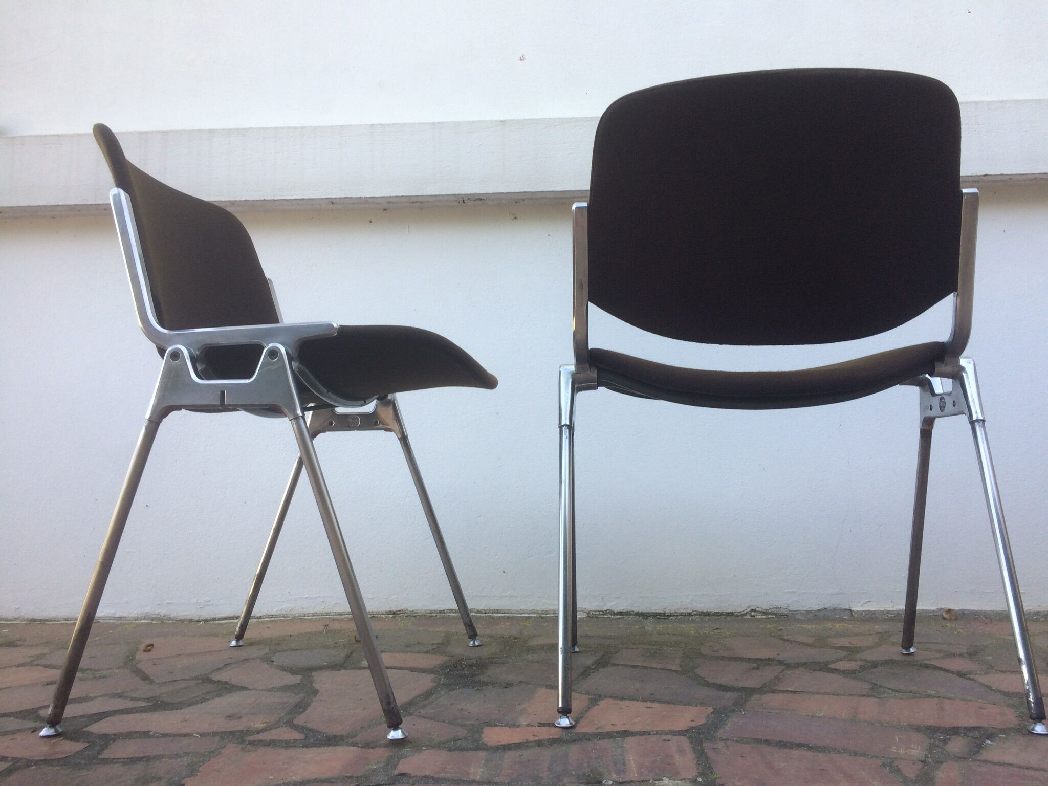 Chairs  DSC106 by Giancarlo Piretti for Castelli 1970