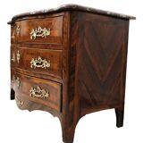 18th century Louis XV rosewood chest of drawers
