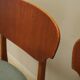 Set of six teak chairs, Danish design, 1970s, production: Denmark