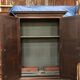 Antique Louis XIII armoire in solid walnut with carved doors