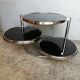 1970 design coffee table with 3 trays