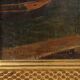 Old painting signed by Giuseppe Canella Lecco Pier 1837