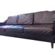 4 seater genuine leather sofa