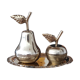 Apple and Pear Salt and Pepper Shakers
