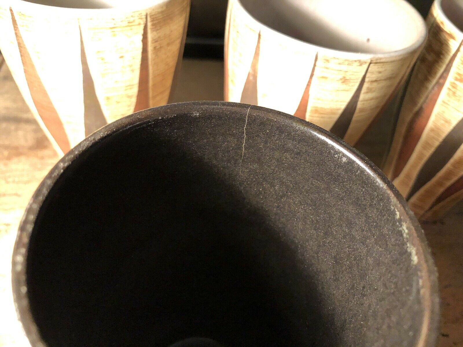 Lot 4 vintage ceramic cups germany