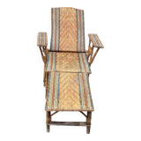 Rattan chaise longue 1910/1920