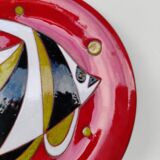 Plate by Jean Picart Le Doux, mid-20th century.