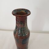 Ceramic vase Signed Dacier / Faque - Height 26.5cm