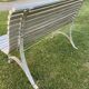Banc de jardin vintage