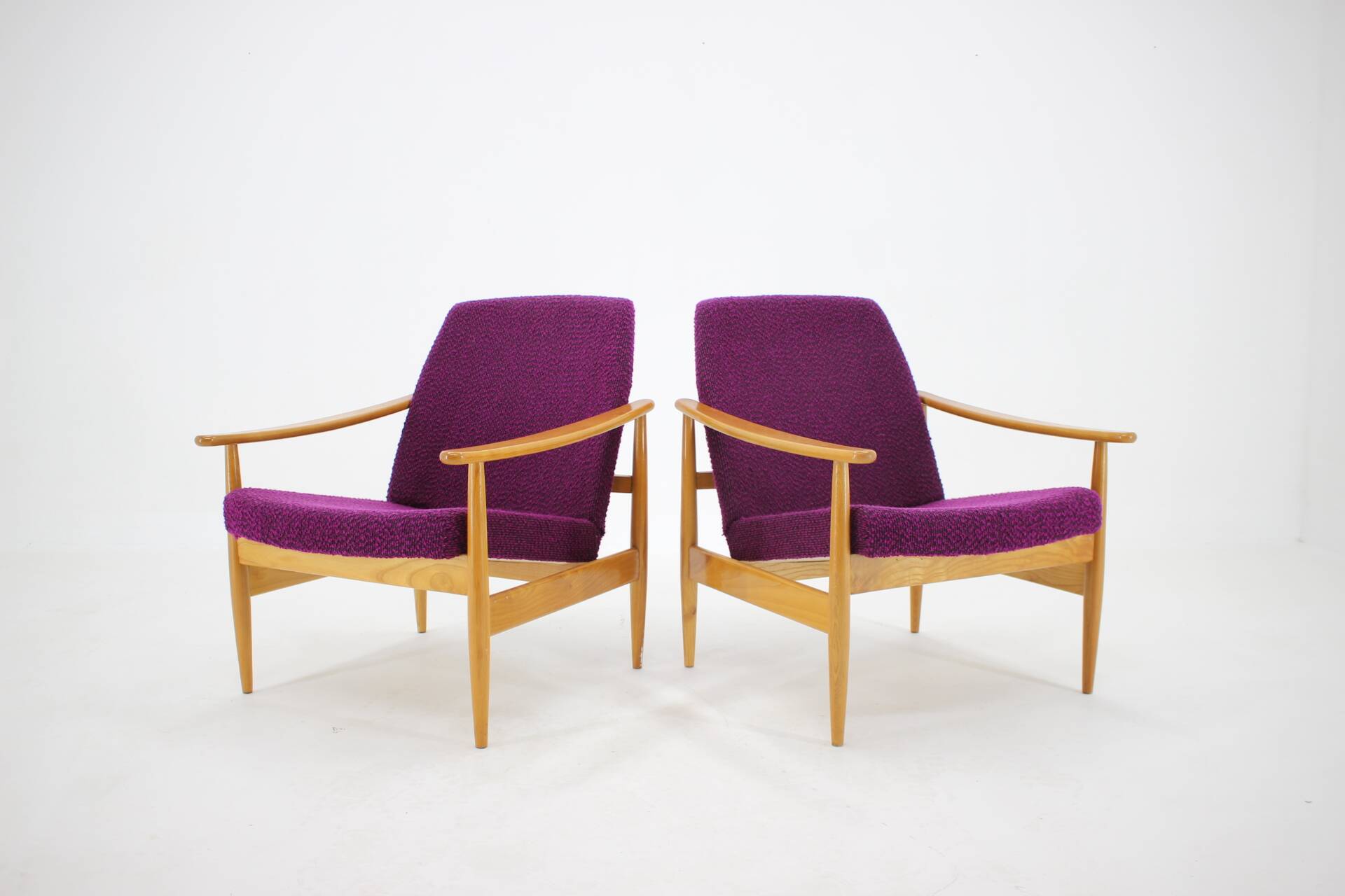 1960s Set of Two Armchairs, Czechoslovakia