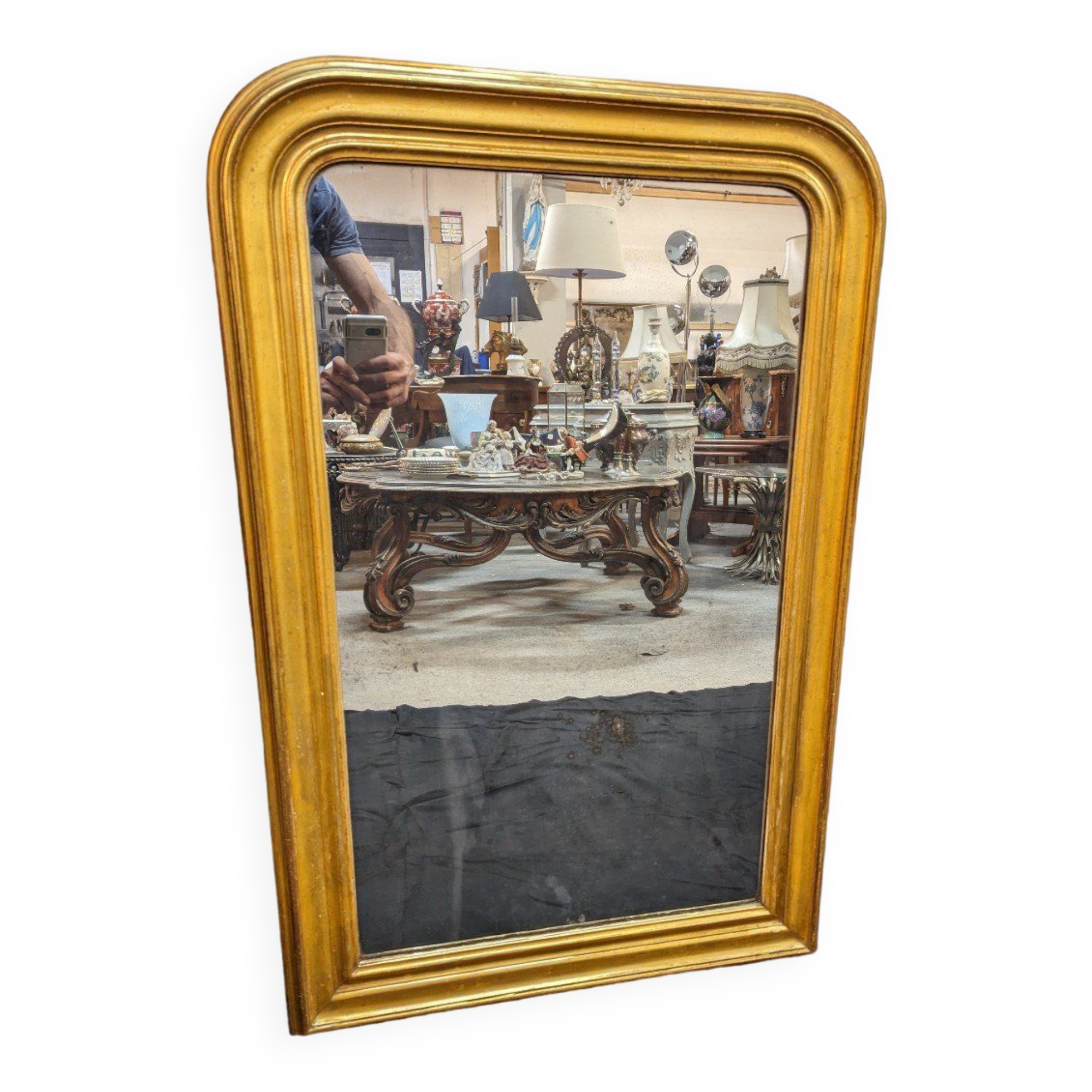 Louis Philippe Doré mirror at La Feuille