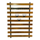 Mid-Century Modern Wood and Metal Coat Rack, Italy