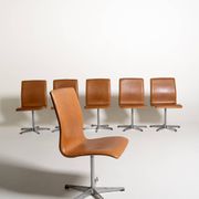 “Oxford” chairs by Arne Jacobsen for Fritz Hansen, 1969