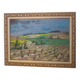 Vintage oil painting on canvas