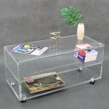 Vintage coffee table acrylic, 1980s