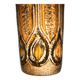 Ceramic frustoconical vase by Jean Varoqueaux for Périgord pottery