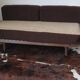 Sofa modular 70's table low seat/bed