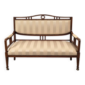 Canapé ancien en acajou de style Empire / style Directoire / années 1920