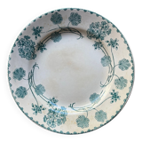 U&C Sarreguemines flat plate geranium model