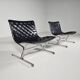 Lounge chairs 'Luar by Ross Littell for ICF of Padova, Italy, 1965