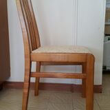 Oval table with 6 chairs