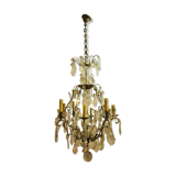 Chandelier with tassels 8 lights
