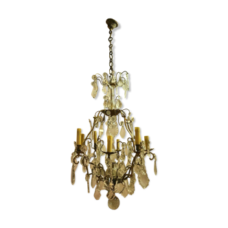 Chandelier with tassels 8 lights