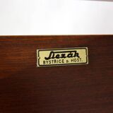 Restored Bauhaus Tubular Steel Cabinet with Secretary by R. Slezak, 1930s