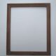 Pair of old wooden frames, oves decoration