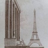Eiffel Tower print