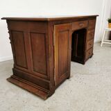 Oak office counter