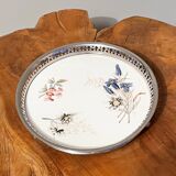 Silver-Plated J.N. Daalderop & Zn. Kettle, Burner and Stand, Chafing Dish, Teapot Warmer, Antique