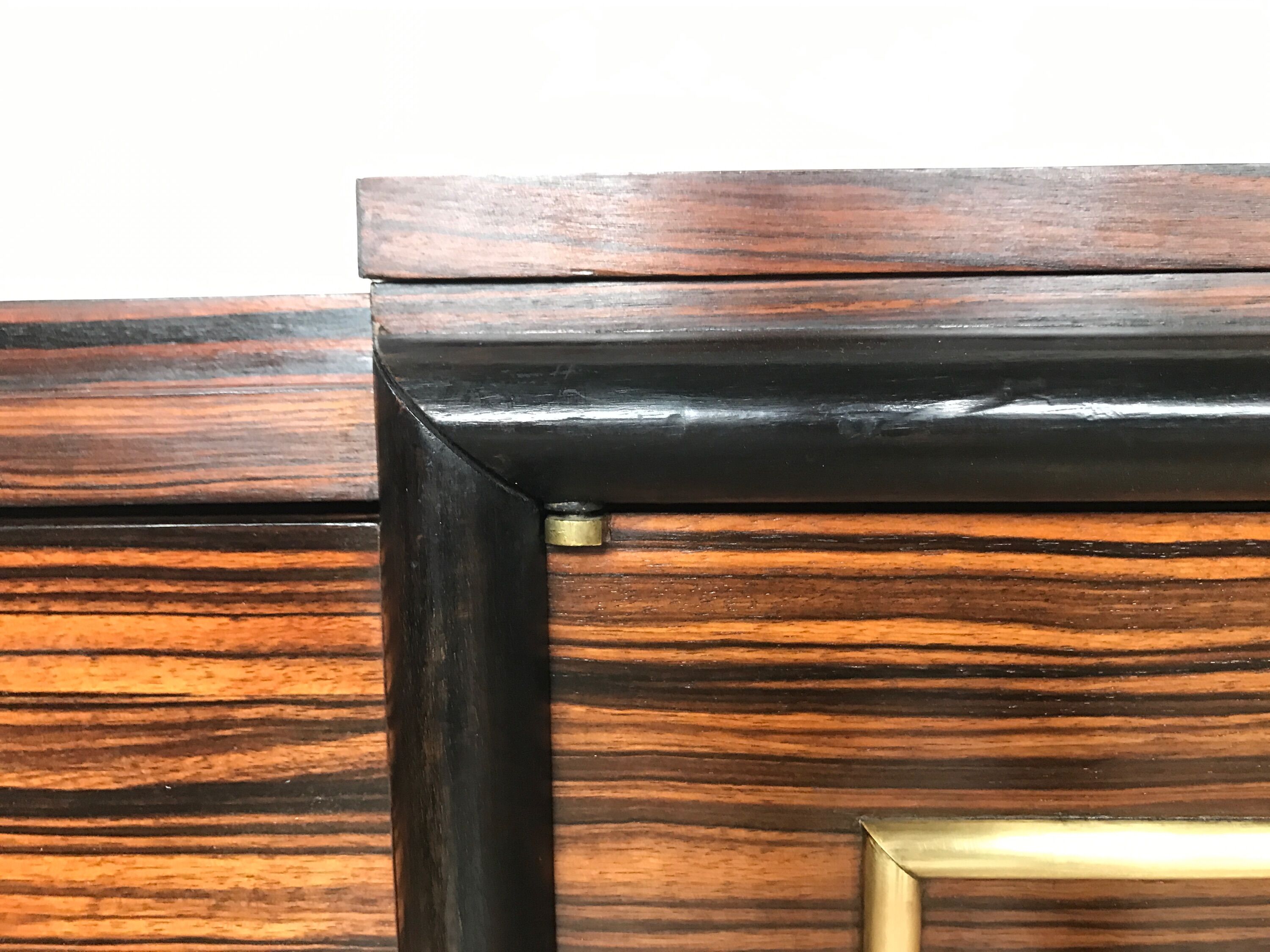Macassar ebony sideboard 1930s period art deco