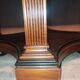 Varnished round gueridon