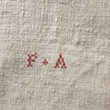 Hemp country tablecloth