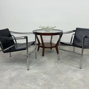 Bauhaus LC1 chairs by Le Corbusier for Cassina