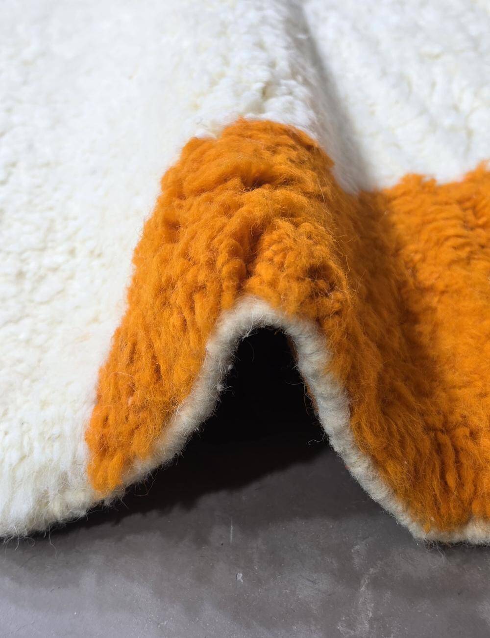 Moroccan Carpet Orange - 300 x 260 cm