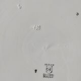 Two Schramberg Majolika painted flower dishes