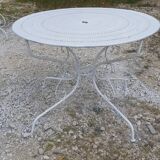 Wrought iron garden table 1900
