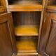 Classic English Corner Bookcase