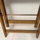 4 chaises pliables en bois vintage
