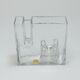 Ice Op Art glass vase by Claus Josef Riedel, Austria, 1970s