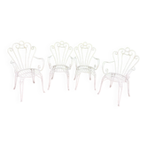 Fauteuils provençaux fer forgé