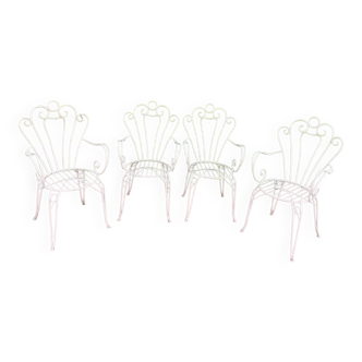 Fauteuils provençaux fer forgé